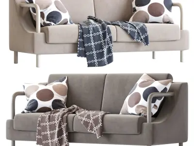 Normative Sofa in Warm Beige Edition 3D model