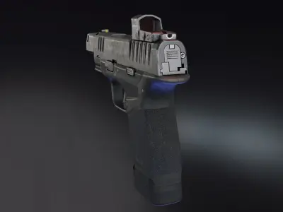 Springfield Hellcat RDP Low-poly 3D model