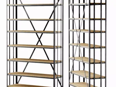 Large metal rack  3D model