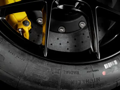 MICHELIN Pilot Sport GT Slick 27 65 R18 S9L 3D model