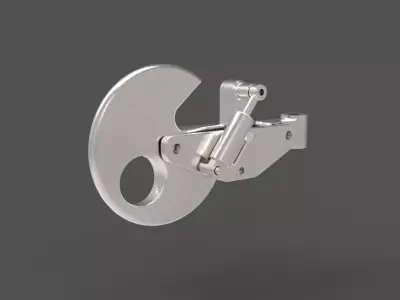 Tow hook 3D print model