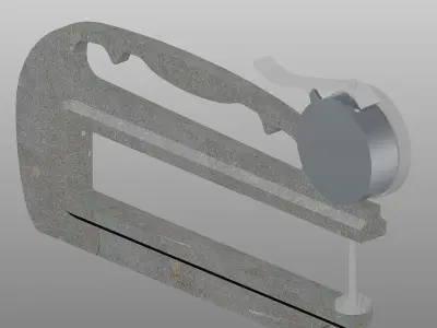 Medidor de Espessura  thickness gauge Free 3D model