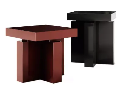  Malta Stool Pewter or Side Table Studioutte 3D model