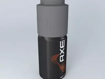 Axe Spray Free 3D model