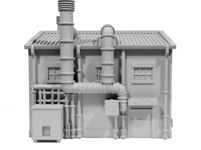 Factory 2 3D print model