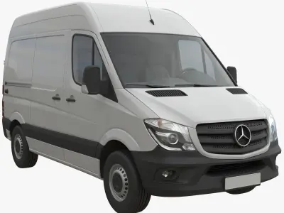 Mercedes-Benz Sprinter 2015 Panel Van L1H2 3D model
