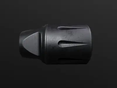SLR Rifleworks Synergy Linear Hybrid Comp 45 ACP Low-poly 3D model