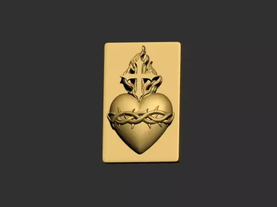 Sacred Heart 2 3D print model