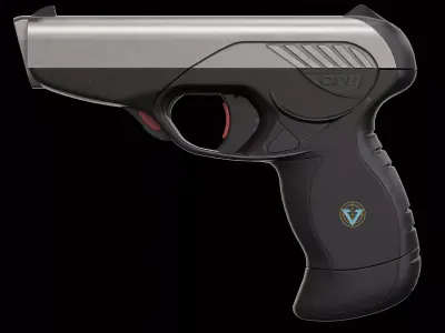 Vektor CP1 9mm pistol Low-poly 3D model