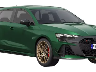 Audi RS3 Sportback competition limited 2026 3D model