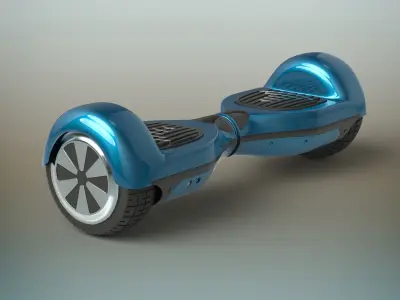 Gyro scooter 3D model