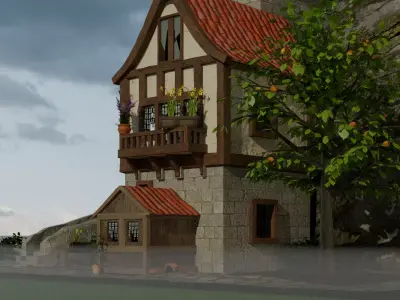 Castle Rock 3D model