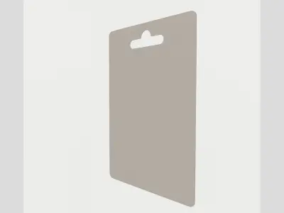 Battery Pack 4pcs AA Unwrapped 3D model