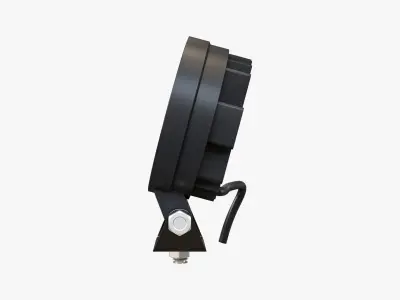 Circular Amber LED Light Bar 3D model