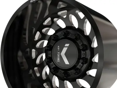 REAR KG1 KD007-2 DUALLY WHEEL 3D MODEL 3D model