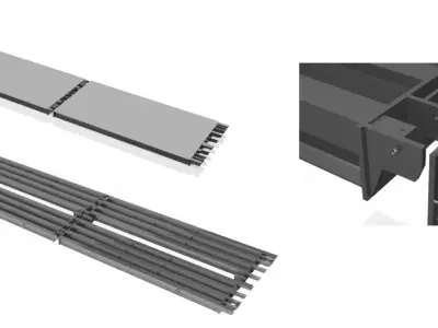 Weighing Bridge platform 3D model