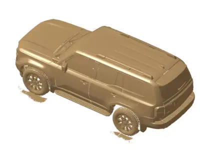 Toyota Land cruiser 250 Exterior 3d scan data 3D model 3D model