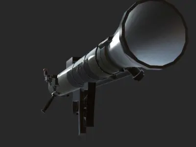 Carl Gustaf M4 Low-poly 3D model
