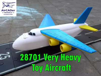 28701 Very Heavy Toy Aircraft An-124 3D print model purchase
