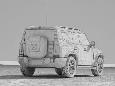 Jetour Traveller 3D model