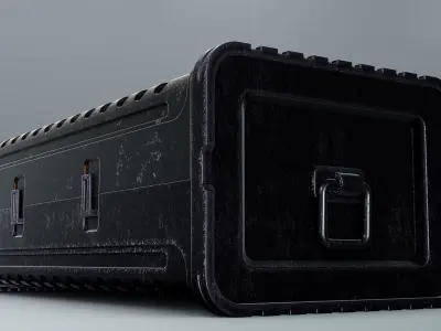 Loot Box Prop Low-poly 3D model