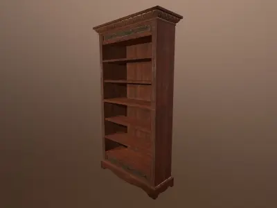 Antique Cupboard -PBR Game Ready 3D model Low-poly 3D model get