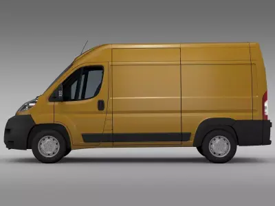 Citroen Jumper 250 L2H2 2006 - 2014 ALL 3D model