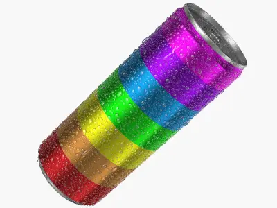 Condensation Cans Collection 3D model