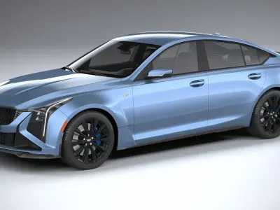Cadillac CT5-V Blackwing 2025 3D model purchase