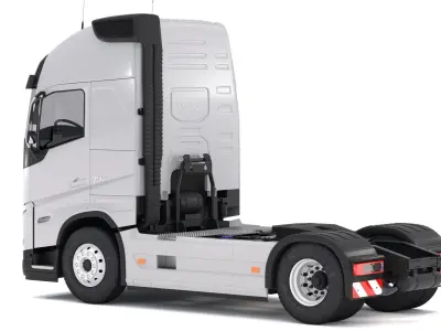 Volvo fh16 2021 With Interior 3D model