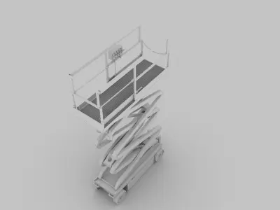 Sky Jack Scissor Lift 3D model