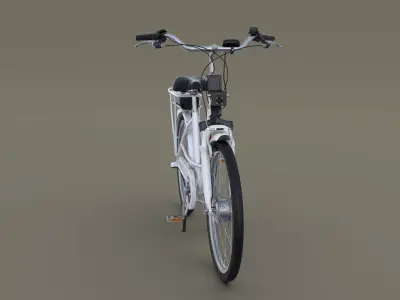 Electric City Bicycle 3D model