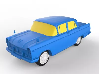 Nissan Cedric 1960 Classic Car 3D print model
