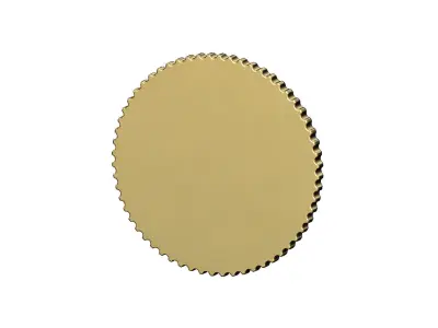 GG fashion brand coin 3D print model