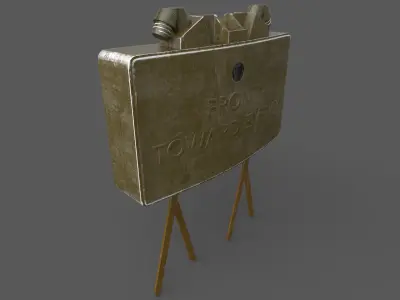 M18A1 Claymore 3D model