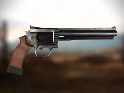 Revolver apk 3D model