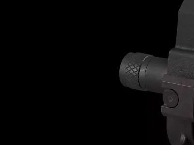 HK 45 ACP Thread Protector Free low-poly 3D model