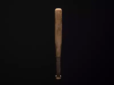 Survival Kit - Baseball Stick Free low-poly 3D model