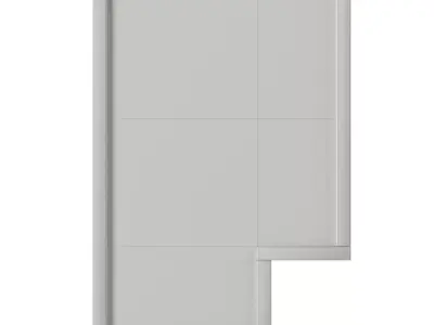 Illustrated wall art frame - Part 8 3D model