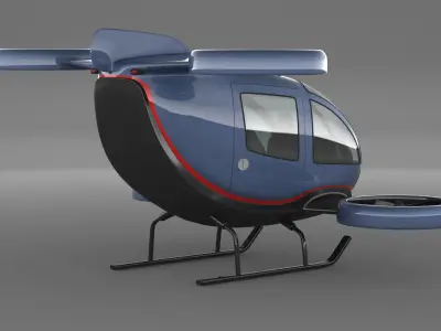 Drone Taxi 3D model