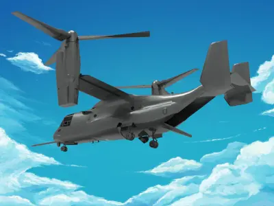 Bell Boeing V-22 Osprey 3D model buy