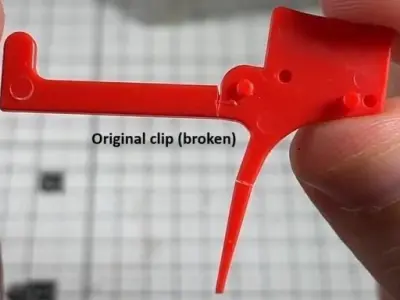 Replacement trigger part for G1 Galvatron 3D print model