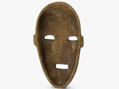 African Congo Mask 4 