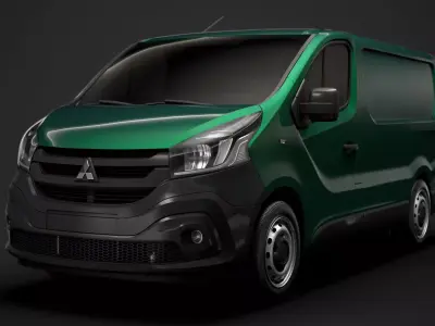 Mitsubishi Express Van 2020 3D model