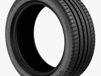 Michelin Pilot Sport 4 Tire 3D model