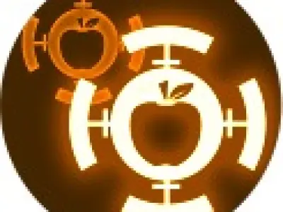 Skills Icon 2D PNG Sci-Fi Futuristic Attack Defense Ability 3D model