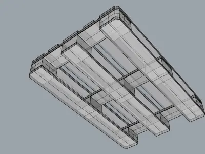Euro Pallet 3D model purchase