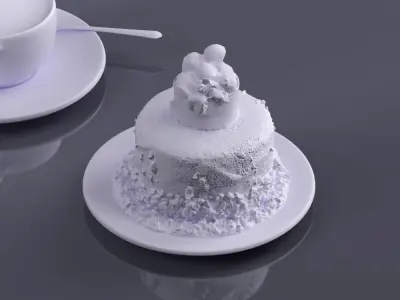 Dessert 0007 3D model