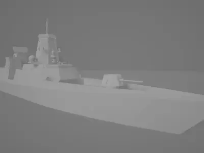 Cruiser Independence Class 3d printing 1-700 scale 3D print model