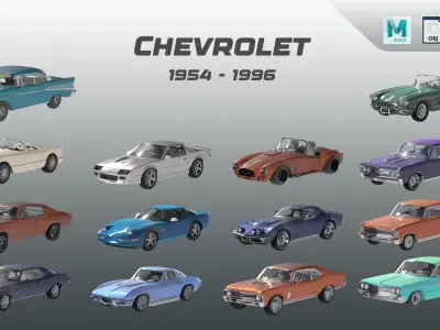 CHEVROLET - Premium Car Collection 3D model